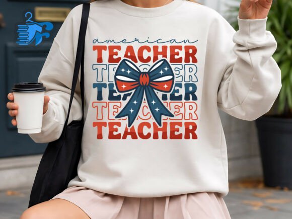 American Teacher SVG: A Versatile Design for Embroidery