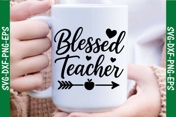 Blessed Teacher SVG: A Versatile Design for Educators
