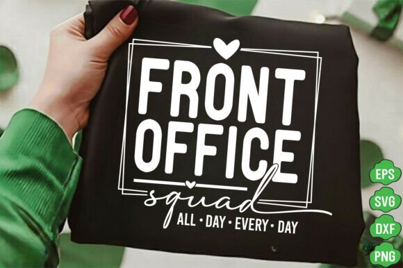 Front Office Squad SVG PNG: A Teacher's Delight