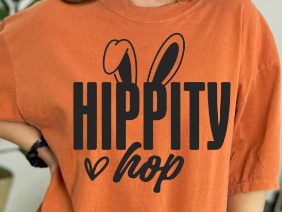 Hippity Hop SVG PNG: A Charming Easter Embroidery Design