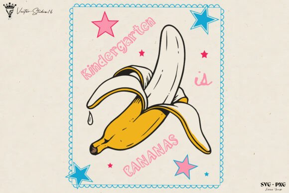 Kindergarten is Bananas Teacher SVG PNG