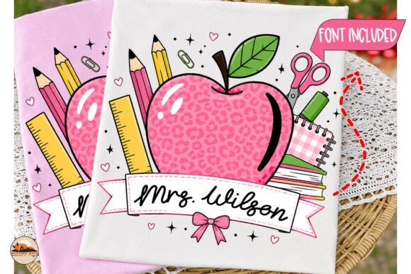 Personalized Teacher Back to School PNG Review