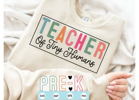 Review: Pre-K Teacher Svg, Teacher of Tiny Human