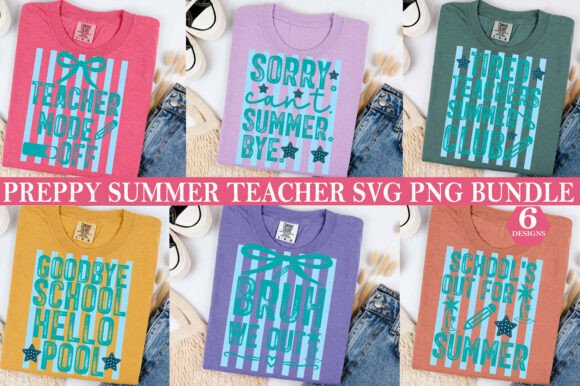Review: Preppy Summer Teacher SVG PNG Bundle