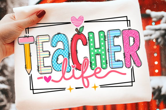 Teacher Life SVG: A Versatile Design for Educators