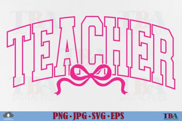Teacher Svg, Coquette Teacher Bow Png Review