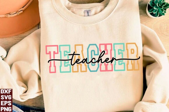Varsity Teacher Png: A Versatile Design for Embroidery
